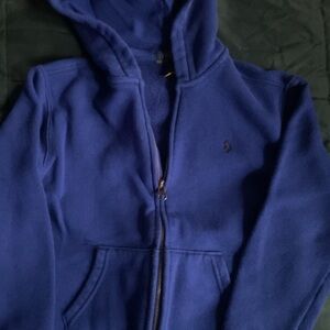 Ralph Lauren Boy's Blue Zip-Up Hoodie